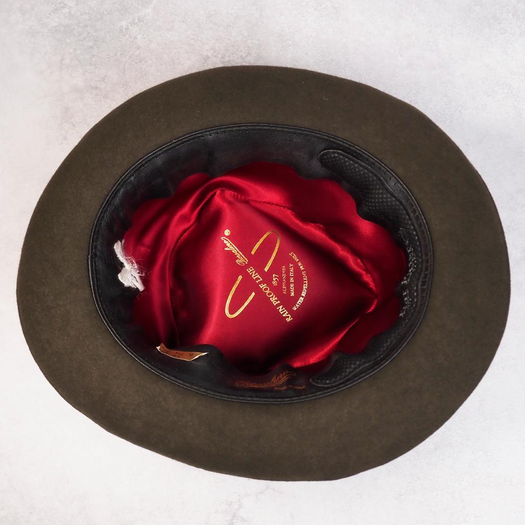 Borsalino Rain Proof Line ファーフェルト中折れハット