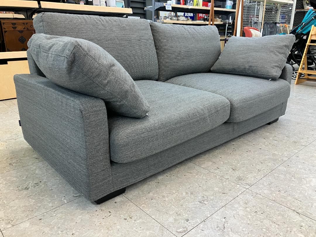 【極美品】ARMONIA 2人掛けソファ Miulu グレー