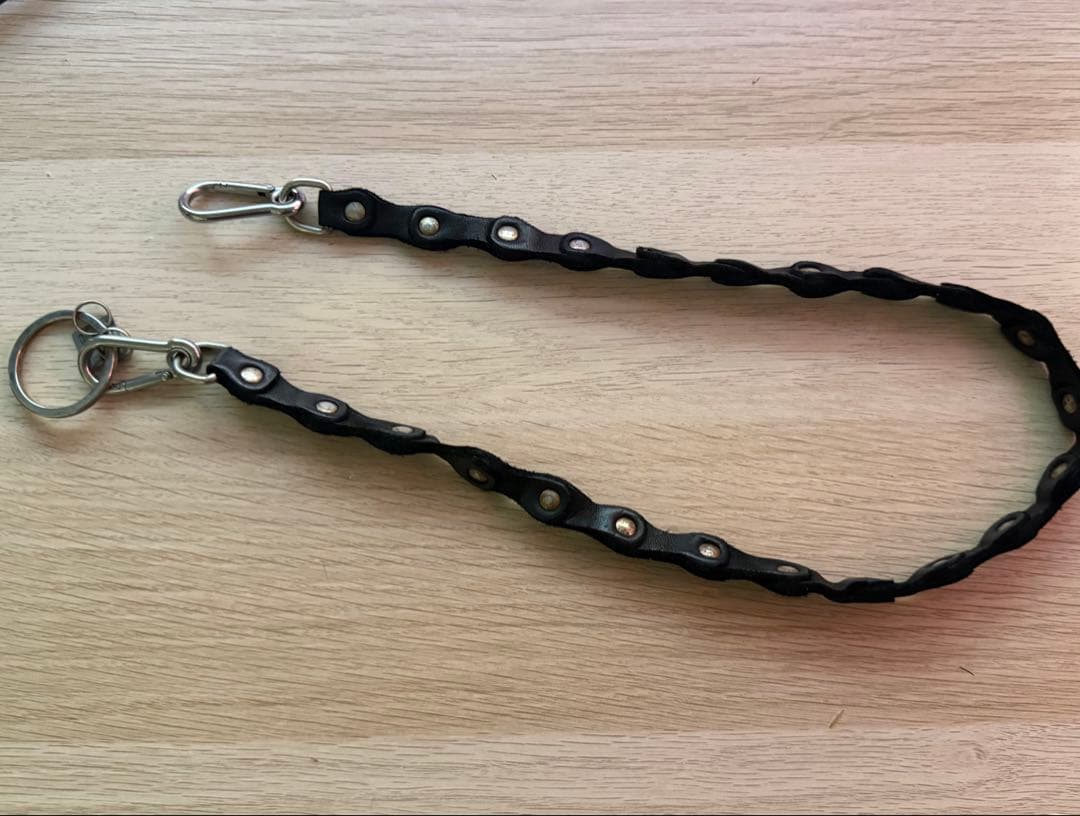 GUIDI(グイディ) KEYCHAIN BLACK