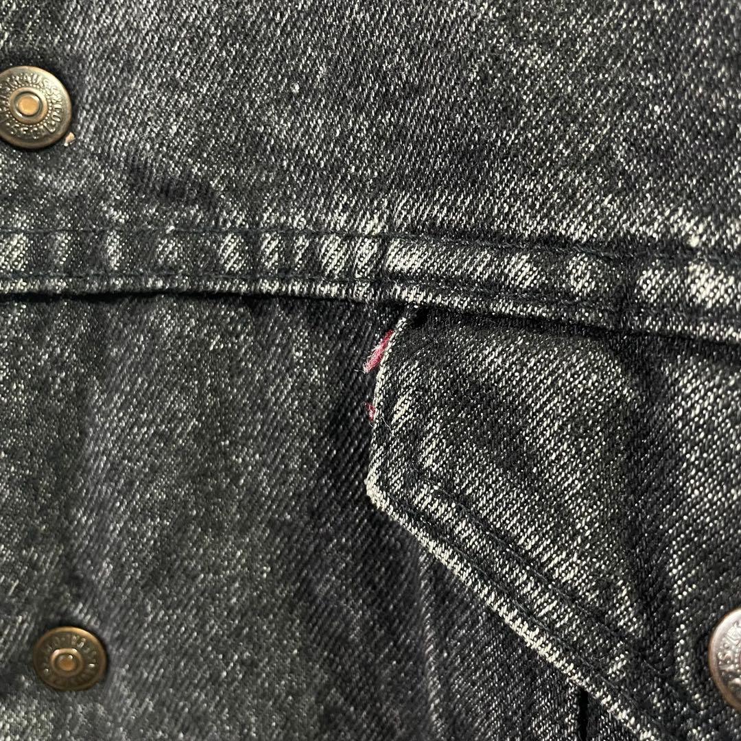 90s Levi's 70809 ボアジャン　シェルパジャケット　ブラック　XL