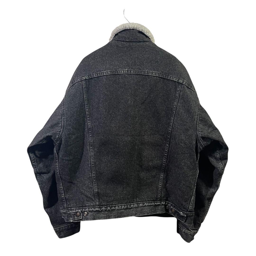 90s Levi's 70809 ボアジャン　シェルパジャケット　ブラック　XL