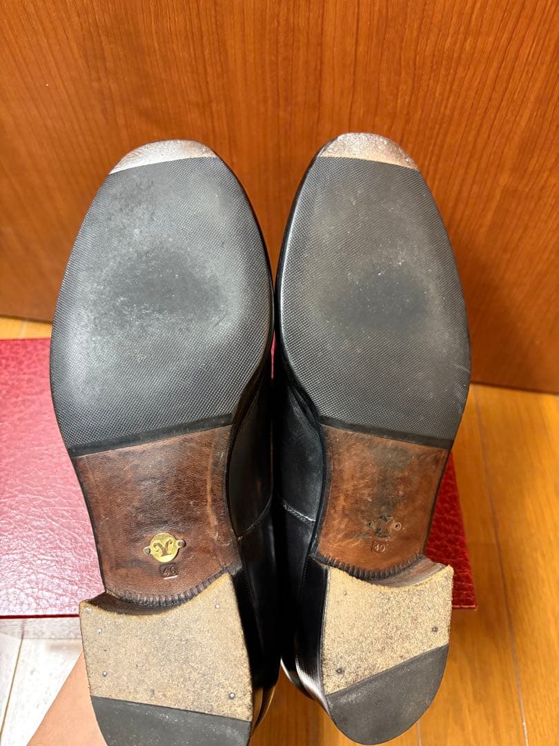 Le Yucca's Uチップ 黒　サイズ40