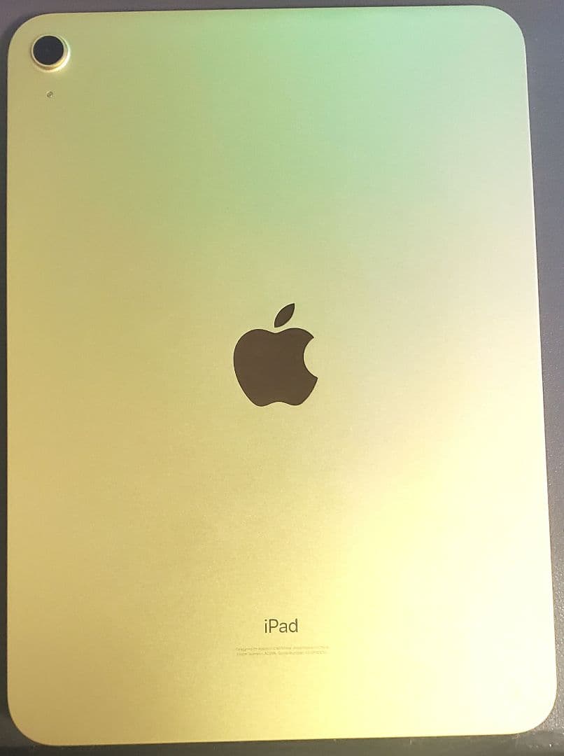 Apple iPad第10世代 Wi-Fi 256GB イエローMPQA3J/A
