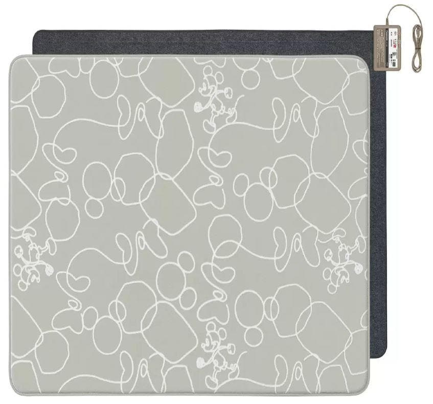 パナソニック 電気カーペット DC-15NKCD2-H(グレー) ディズニー