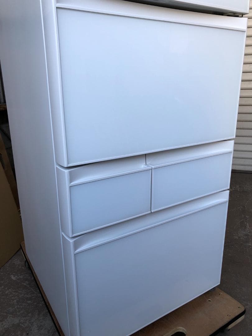 TOSHIBA ノンフロン冷凍冷蔵庫　5ドア GR-M41GXV（EW）