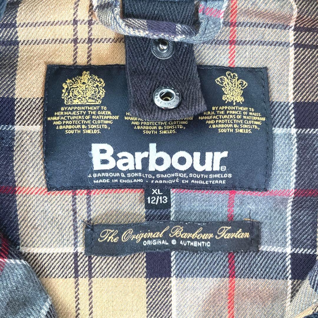 美品　barbour バブアー　キッズサイズ　XL