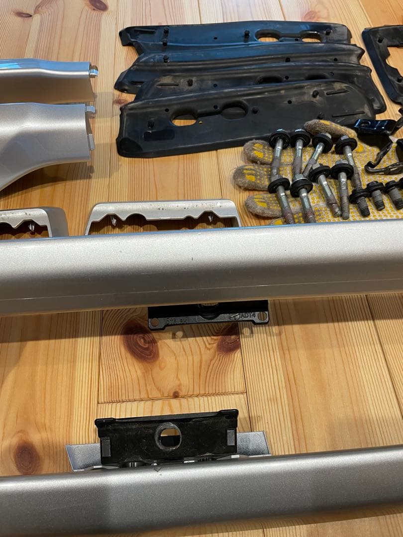 プラド150後期　純正ルーフレール