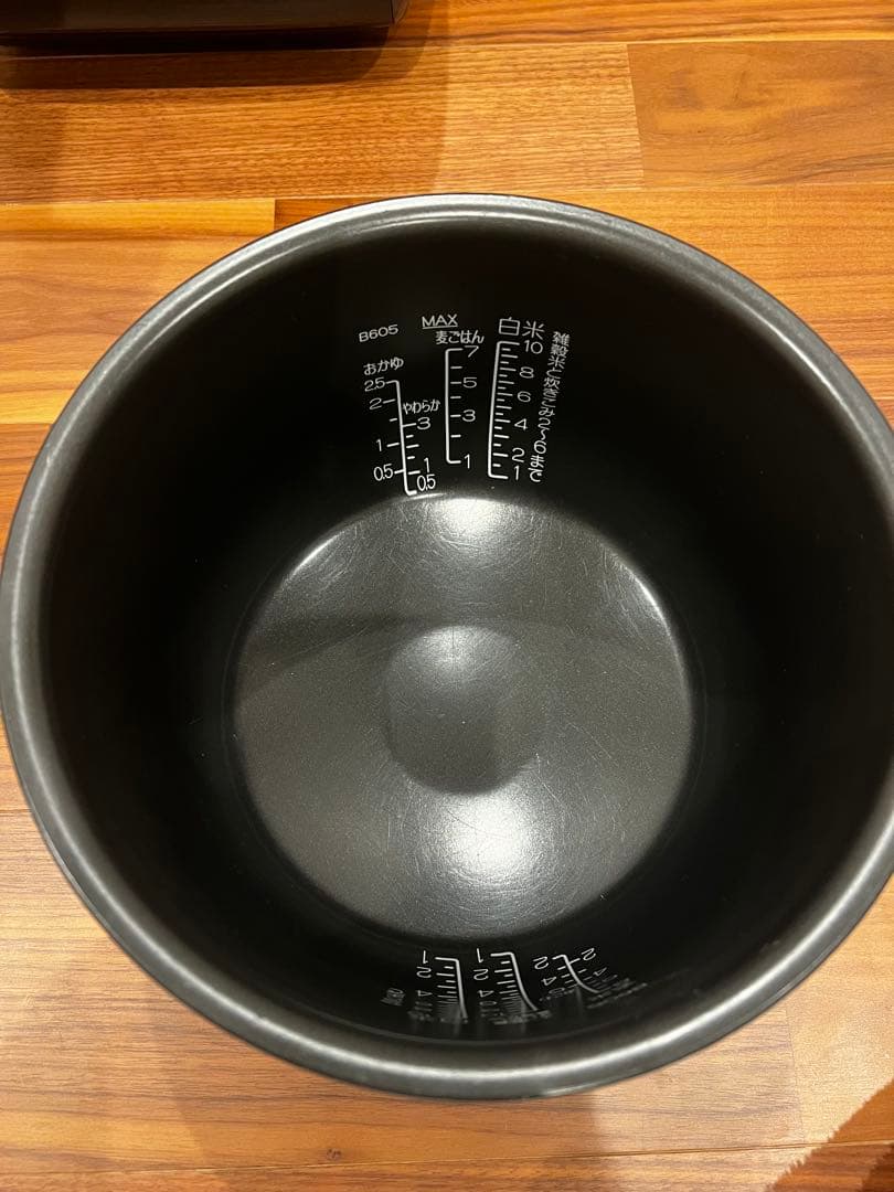 【ジャンク品】象印 炎舞炊きNW-LB18型ブラック 炊飯器 10合炊き