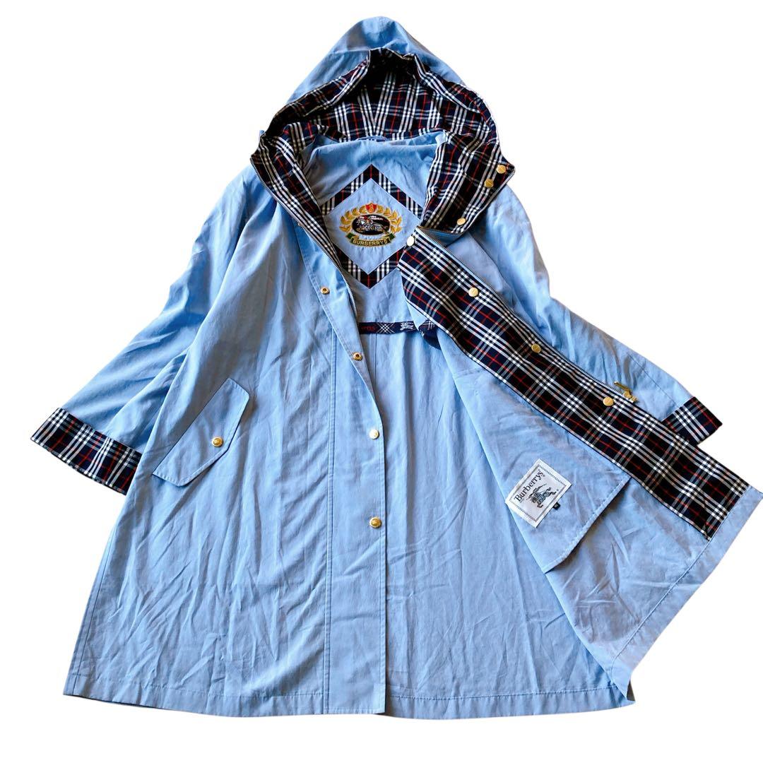 BURBERRY バーバリー モッズコート ノバチェック 金ボタン 大きい 40