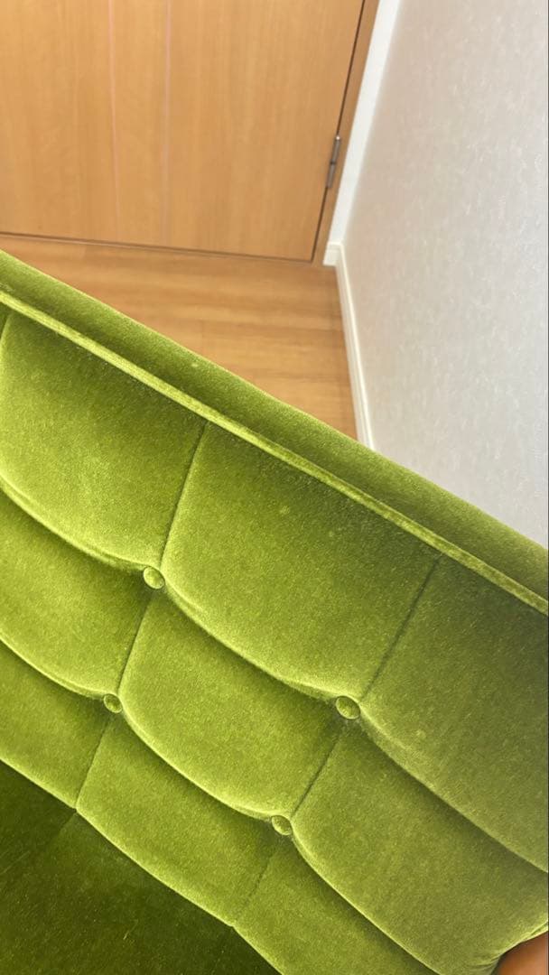 【値下げしました！】カリモク60 モケットグリーン