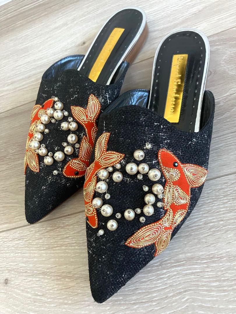 希少　ルパートサンダーソン　サンダル　パンプス　スリッポン　37