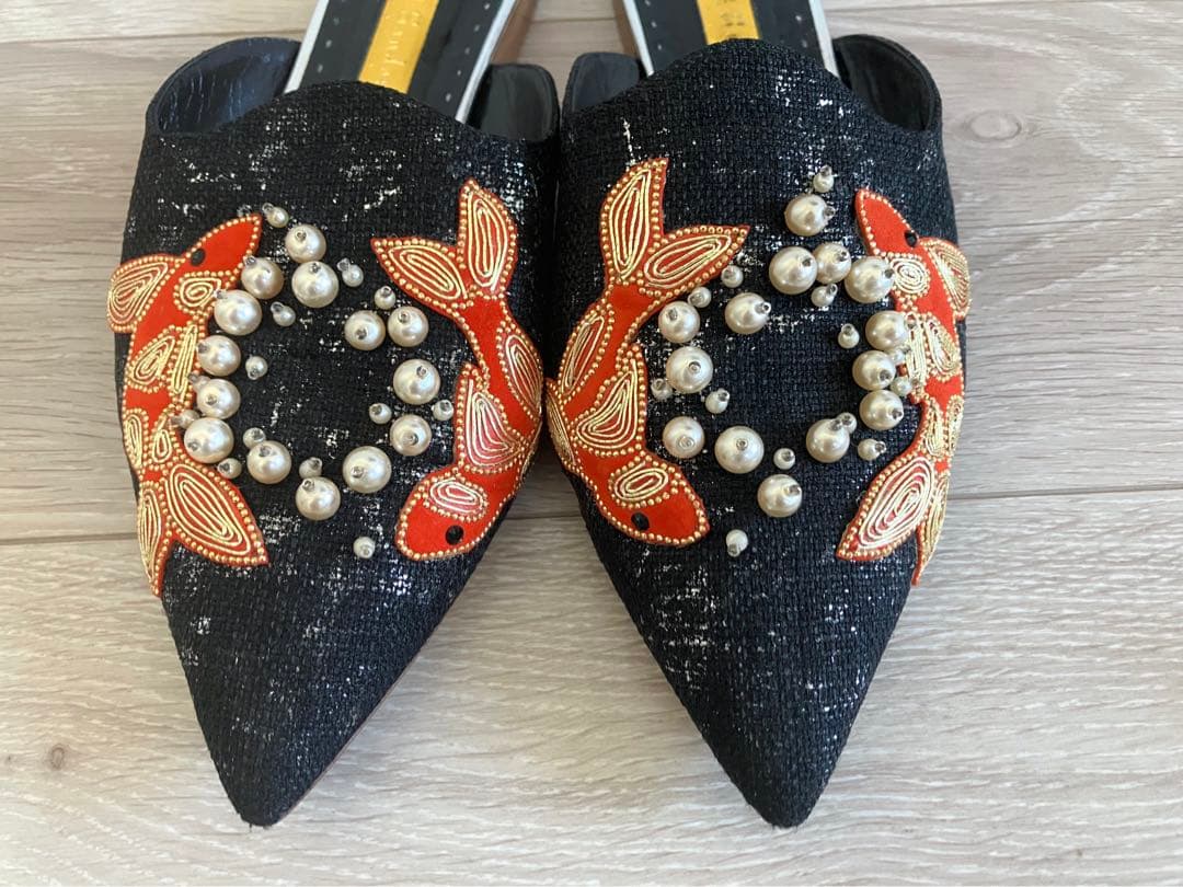 希少　ルパートサンダーソン　サンダル　パンプス　スリッポン　37