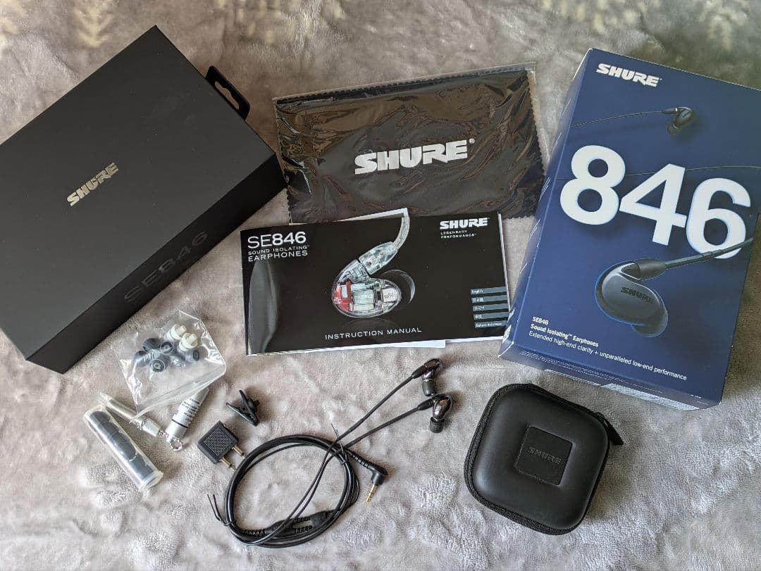 SHURE イヤホン SEシリーズ SE846 カナル型 ブラック