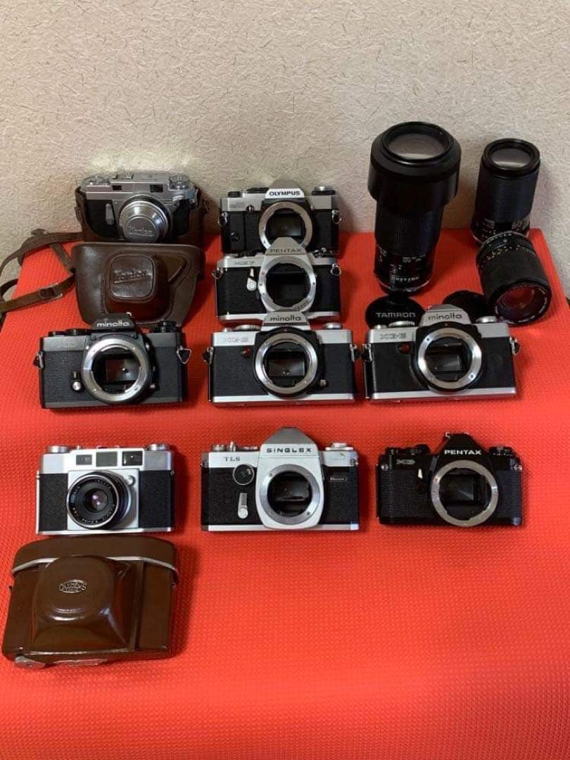 フィルムカメラ、レンズ セット
