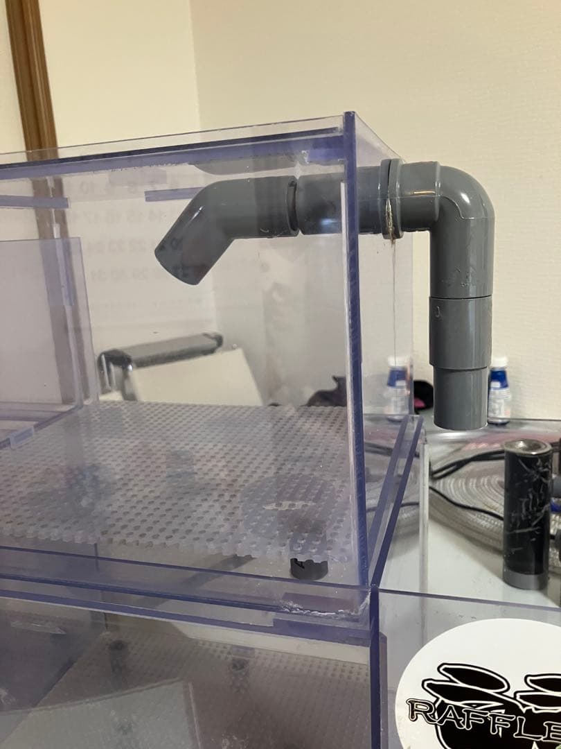 ぷぅ工房120cmアクリル上部フィルターセット 引き取り限定　良さん