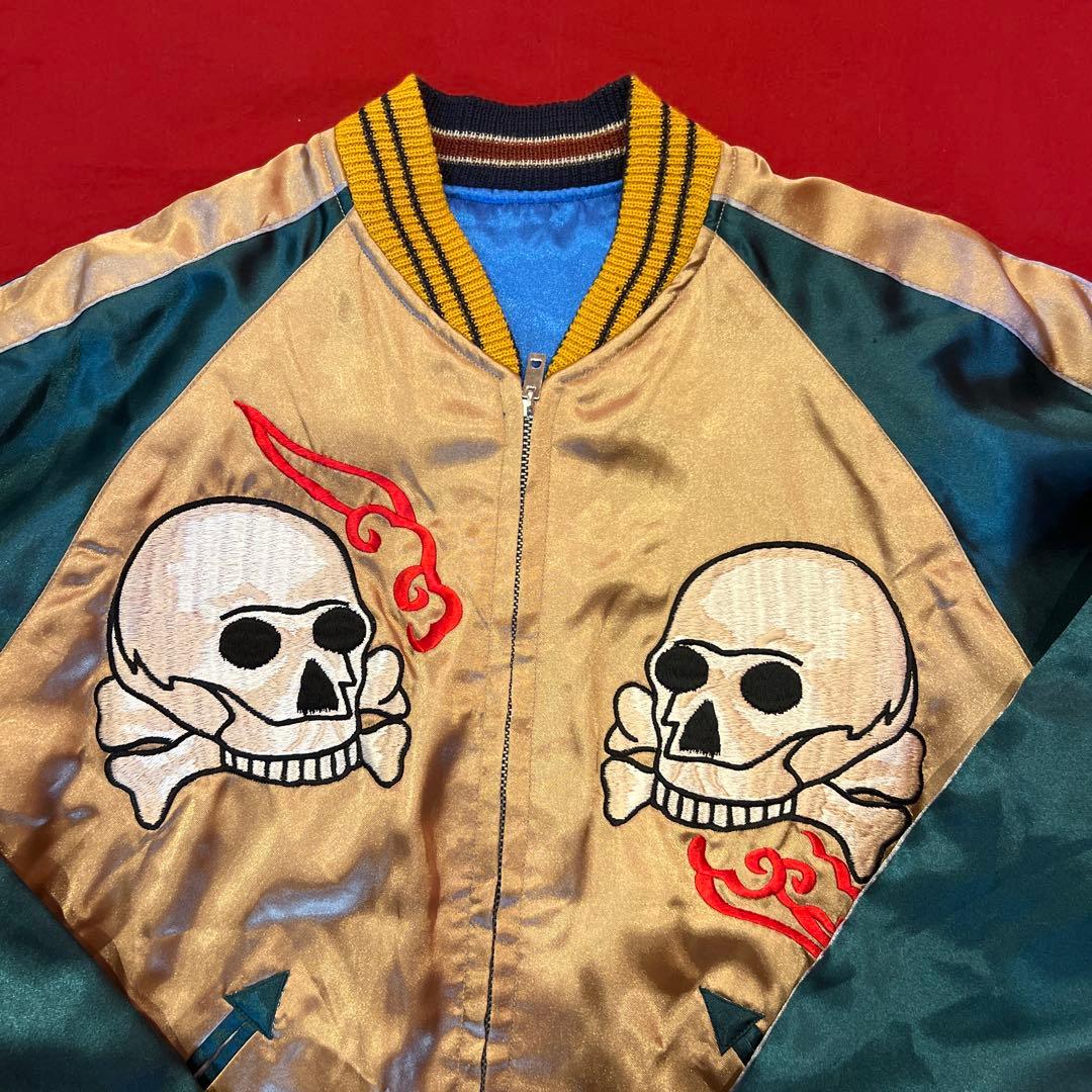 東洋エンターブライズ　CLOVER LEAF　クローバーリーフ　スカジャン　古着