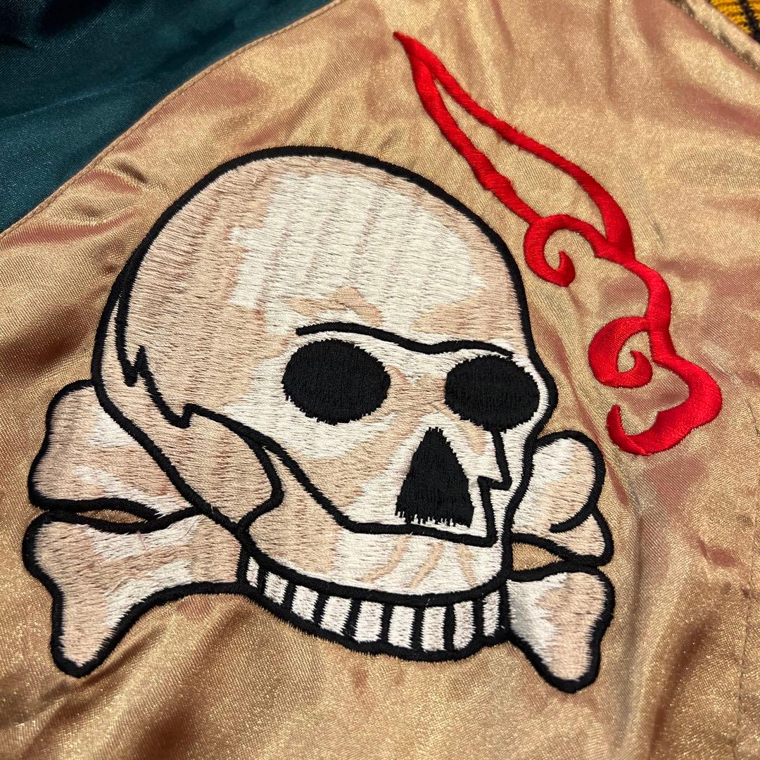 東洋エンターブライズ　CLOVER LEAF　クローバーリーフ　スカジャン　古着