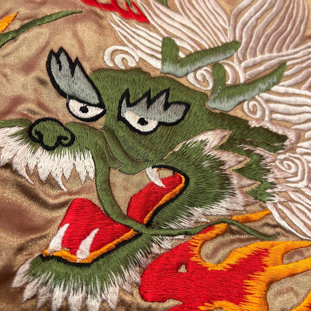 東洋エンターブライズ　CLOVER LEAF　クローバーリーフ　スカジャン　古着