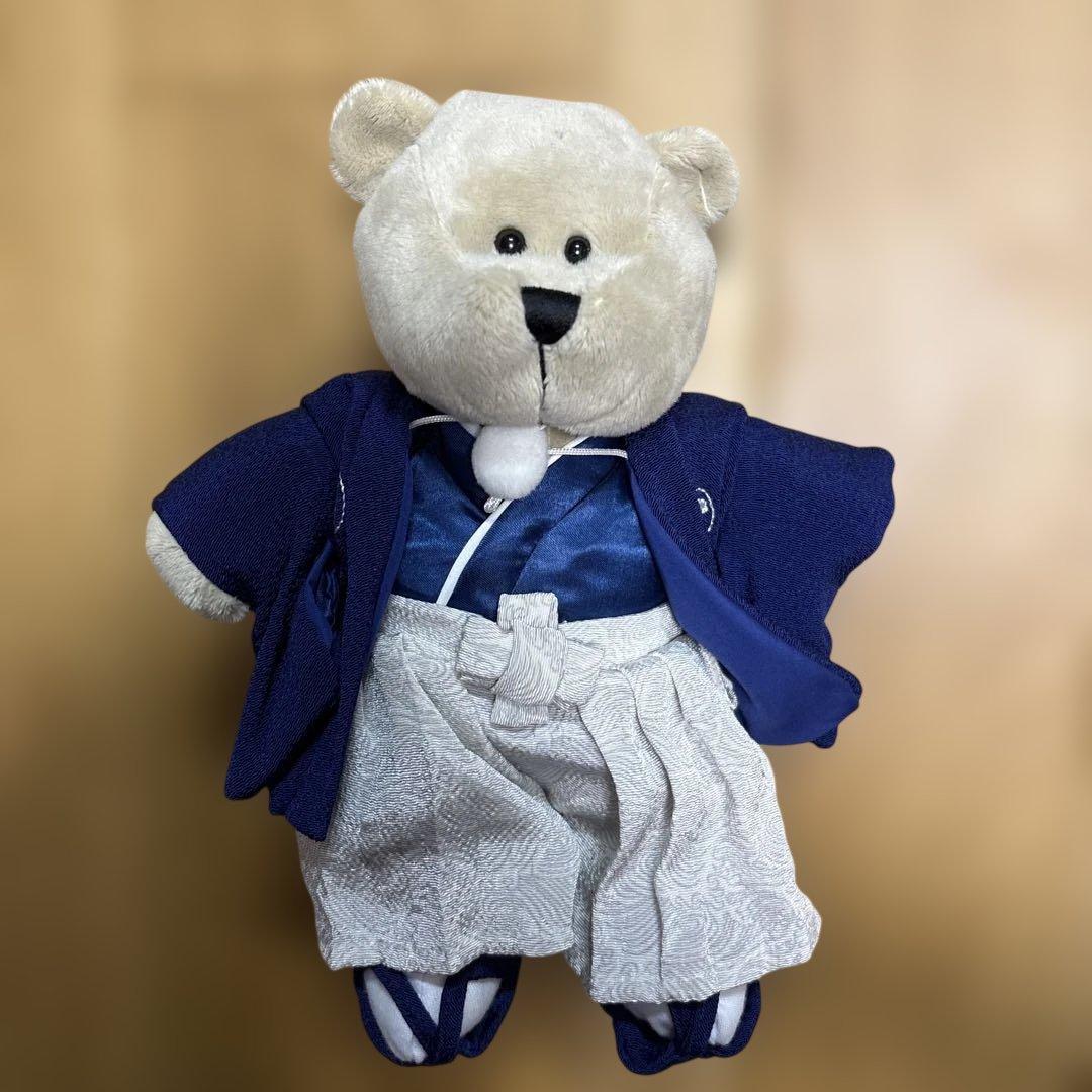 スタバ　ベアリスタぬいぐるみ　お正月バージョン