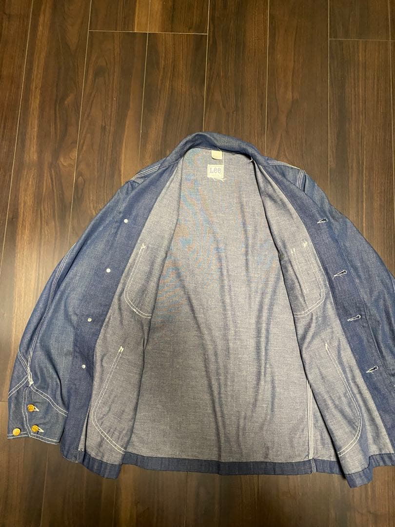 70〜80s USA製 Lee デニムカバーオール ヴィンテージ 91-J