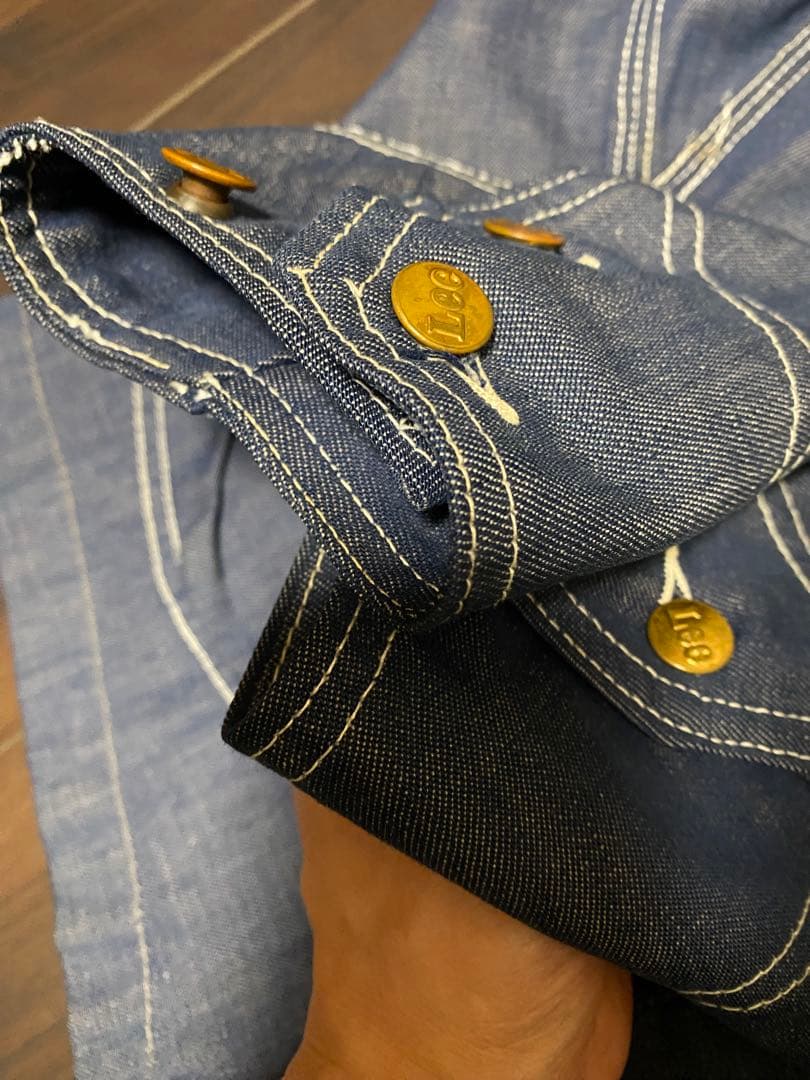 70〜80s USA製 Lee デニムカバーオール ヴィンテージ 91-J