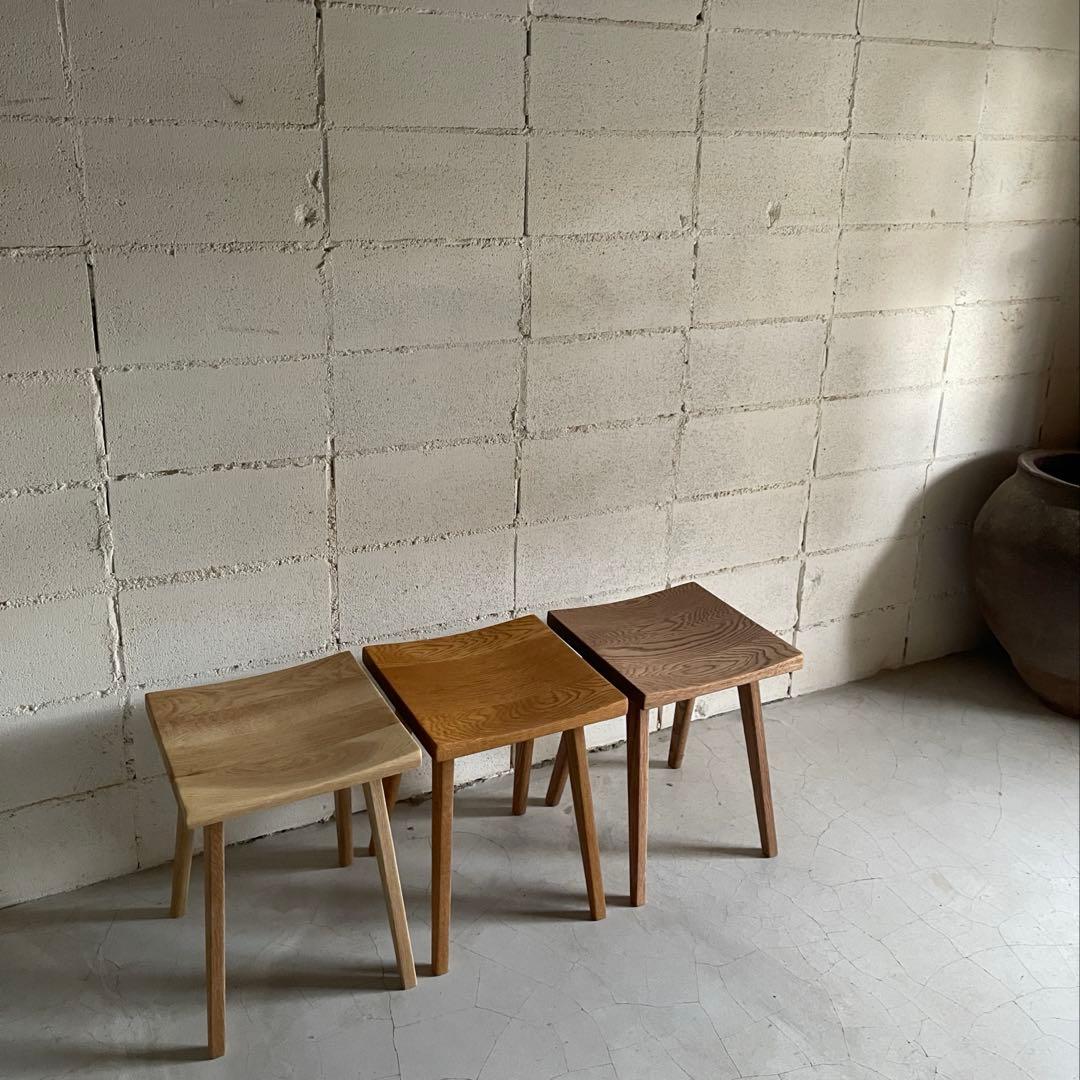 keikei リフレッシュタイプチェア　ロータイプ　オーク無垢　メープル色