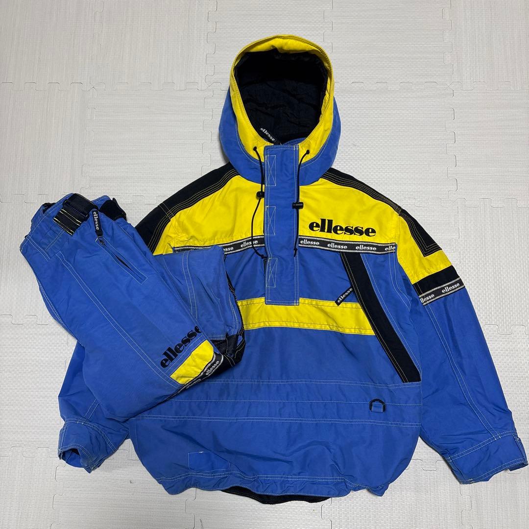 エレッセ　スノーボード　スキーウェア　セットアップ　ハーフジップ