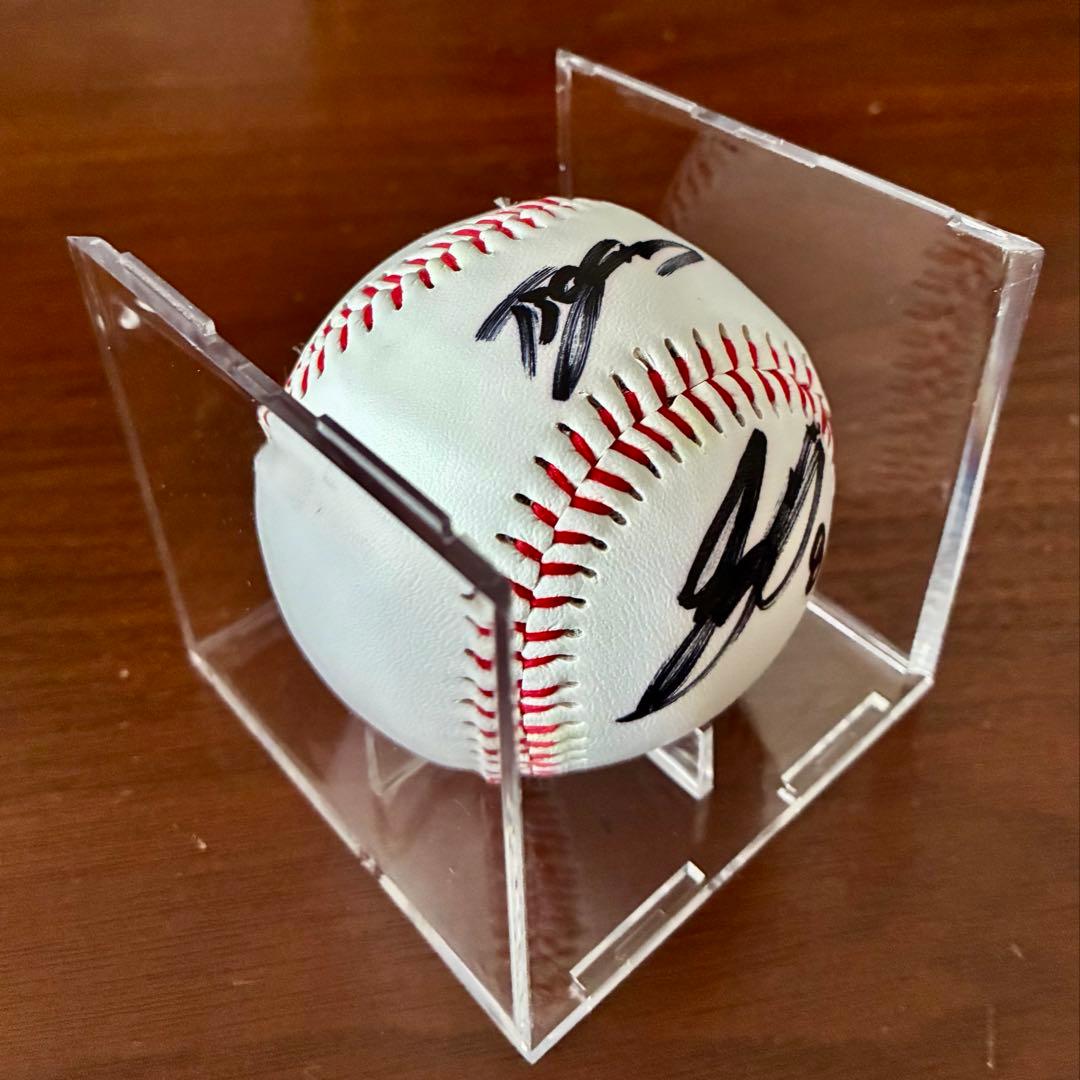 阪神タイガース 佐藤輝明選手 直筆サインボール 新品 ケース カード付き