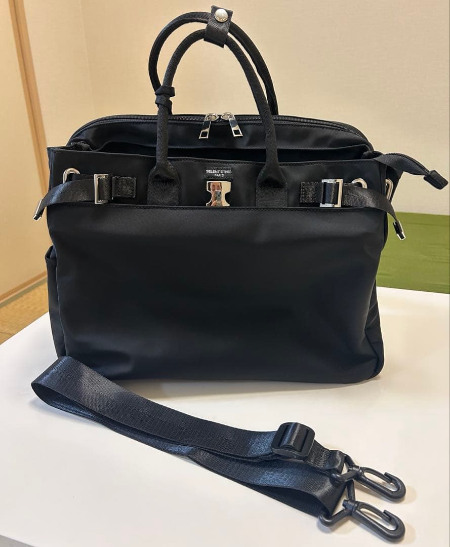 【美品】SELENT ETHER PASSION 36 ブラック✕シルバー金具