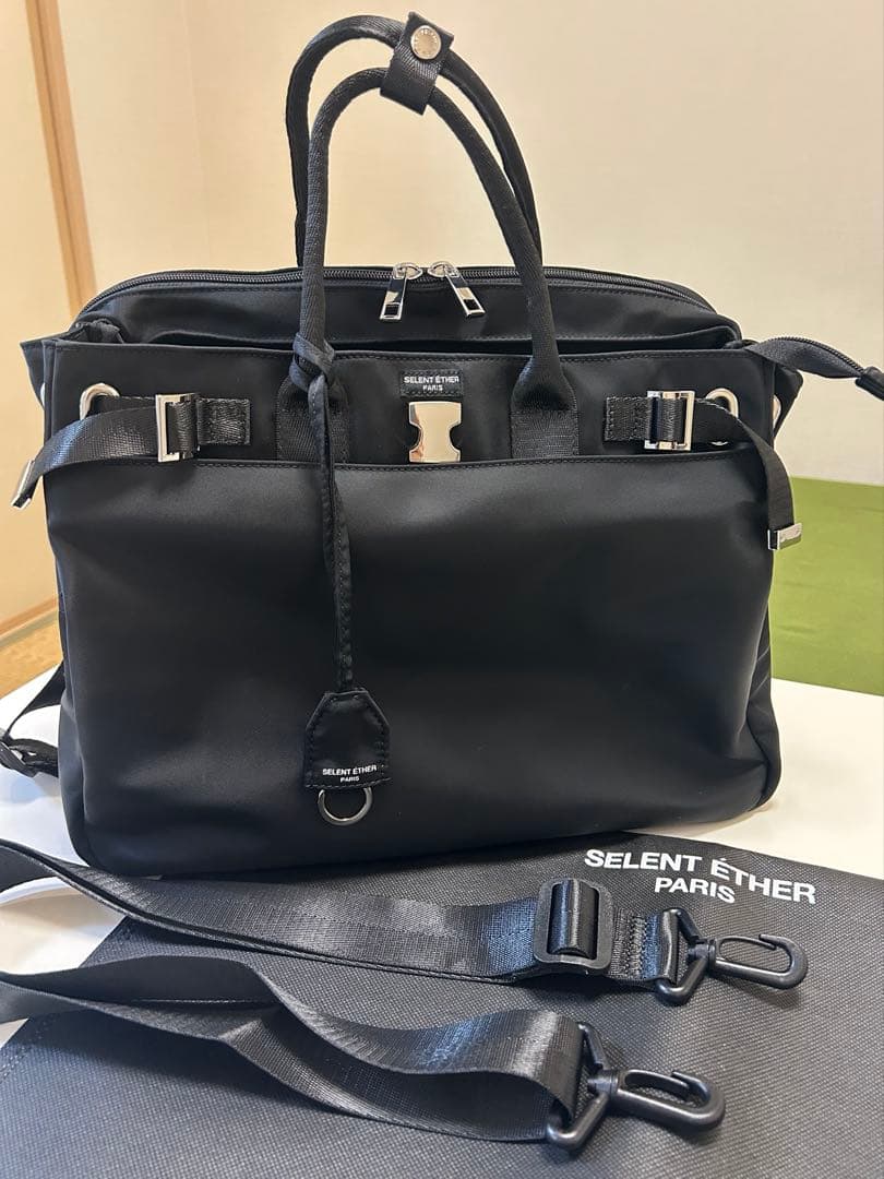 【美品】SELENT ETHER PASSION 36 ブラック✕シルバー金具