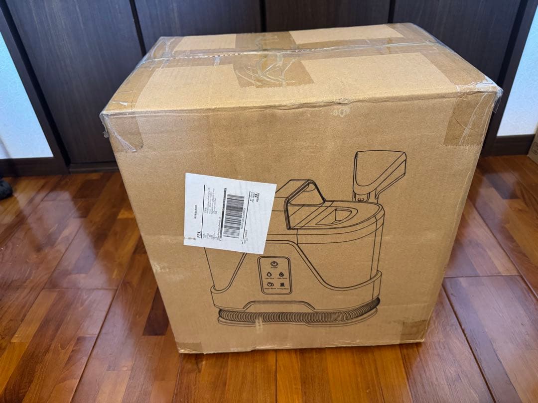 1点限り　高温スチーム式 カーペットクリーナ 19000Pa吸引100℃スチーム