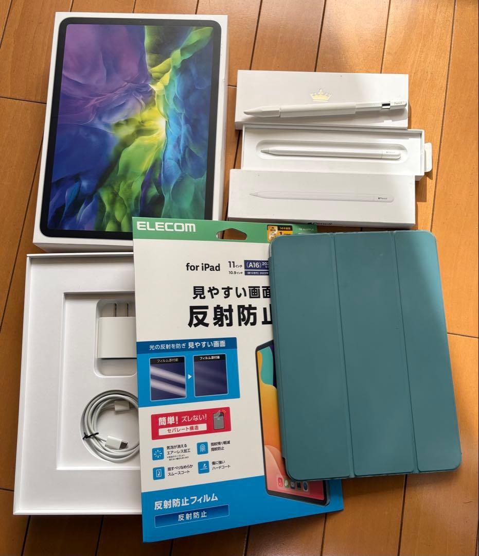 スマートフォリオ他純正セット】iPad Pro 11インチ 第2世代 128GB