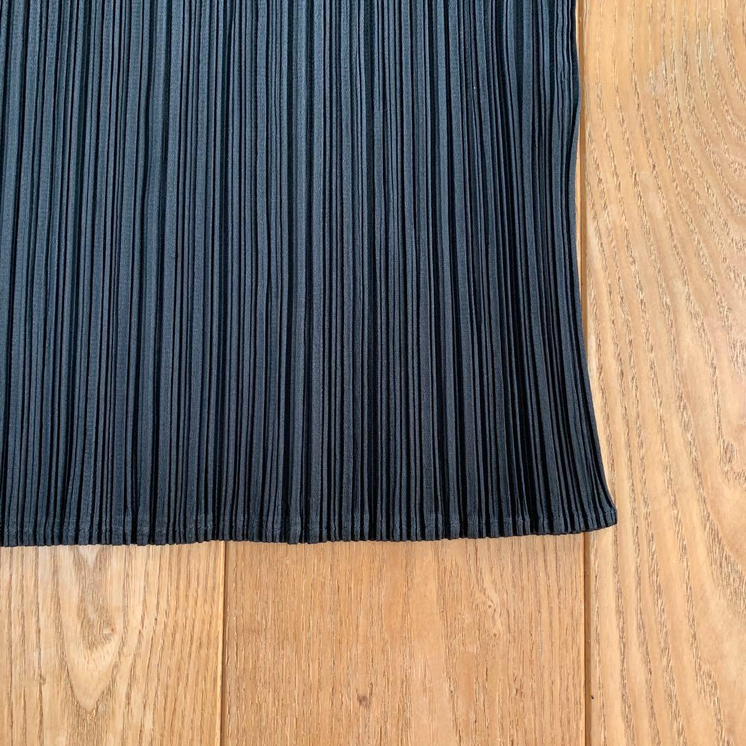 イッセイミヤケ★PLEATS PLEASE★ハイネック半袖