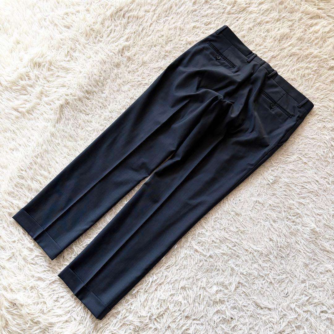 <美品>TAGLIATORE REDA ネイビー ウール スーツ サイズ50