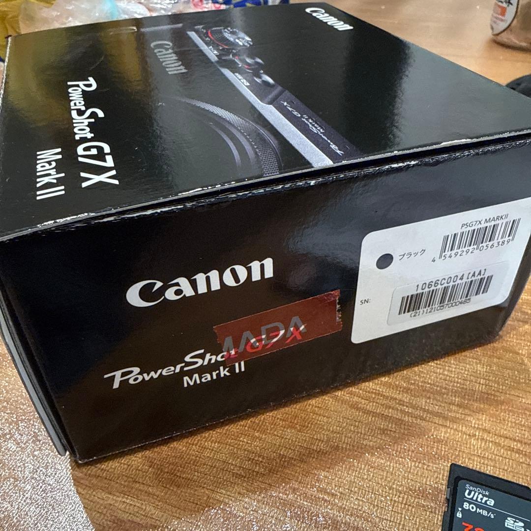 超美品　Canon G7X MarkII コンパクトデジタルカメラ