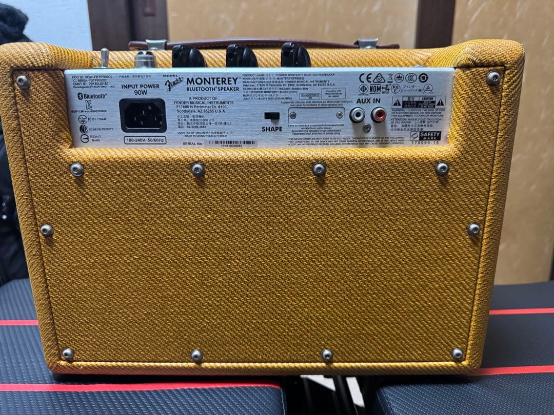 スピーカー・ウーファー Fender MONTEREY - Bluetooth Speaker