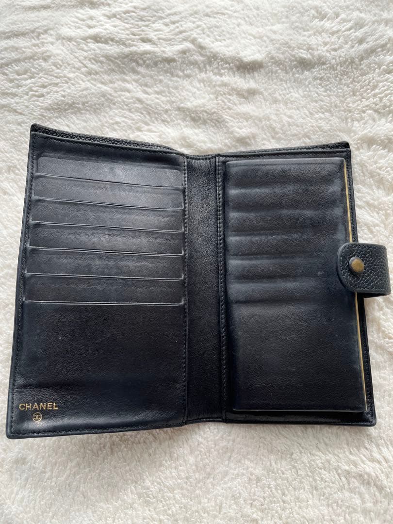 シャネルロングウォレット
