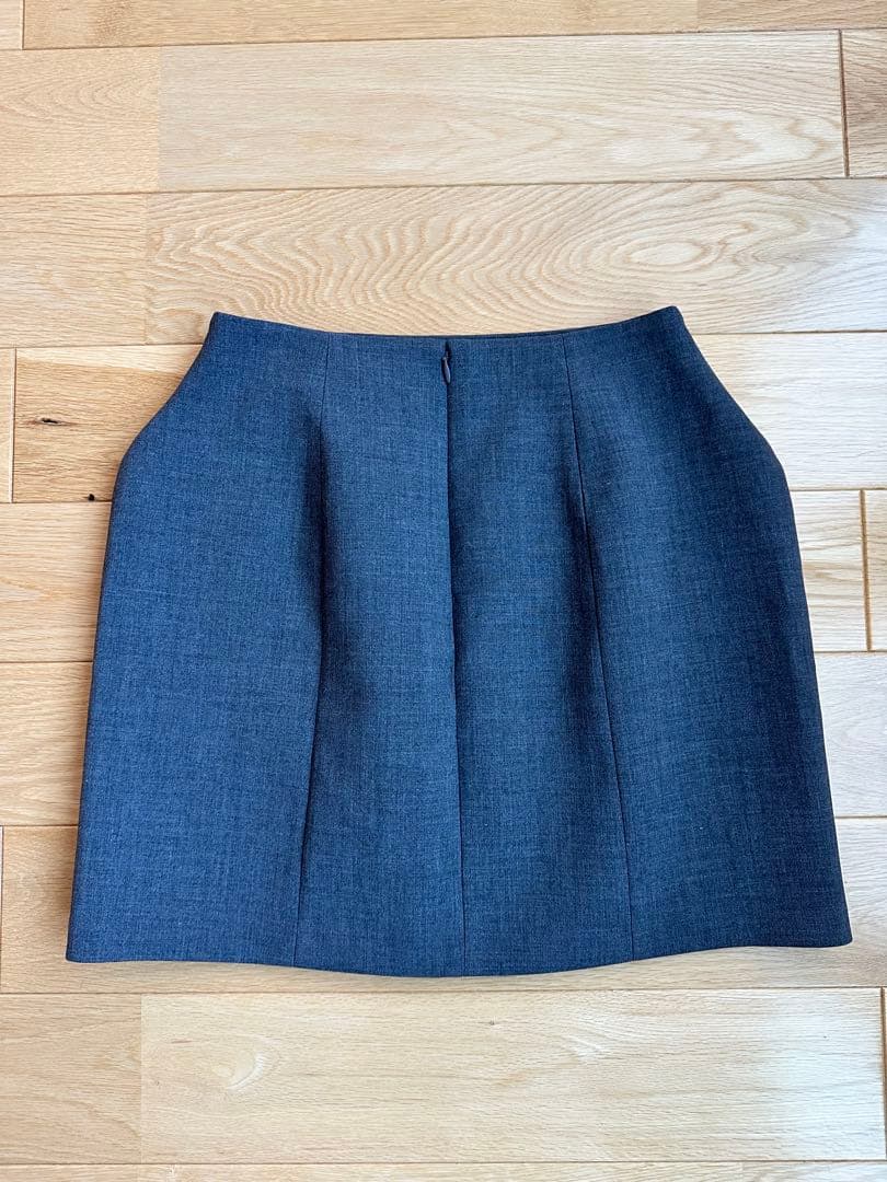 【新品】Cygne ミニスカート Katy グレー サイズ0