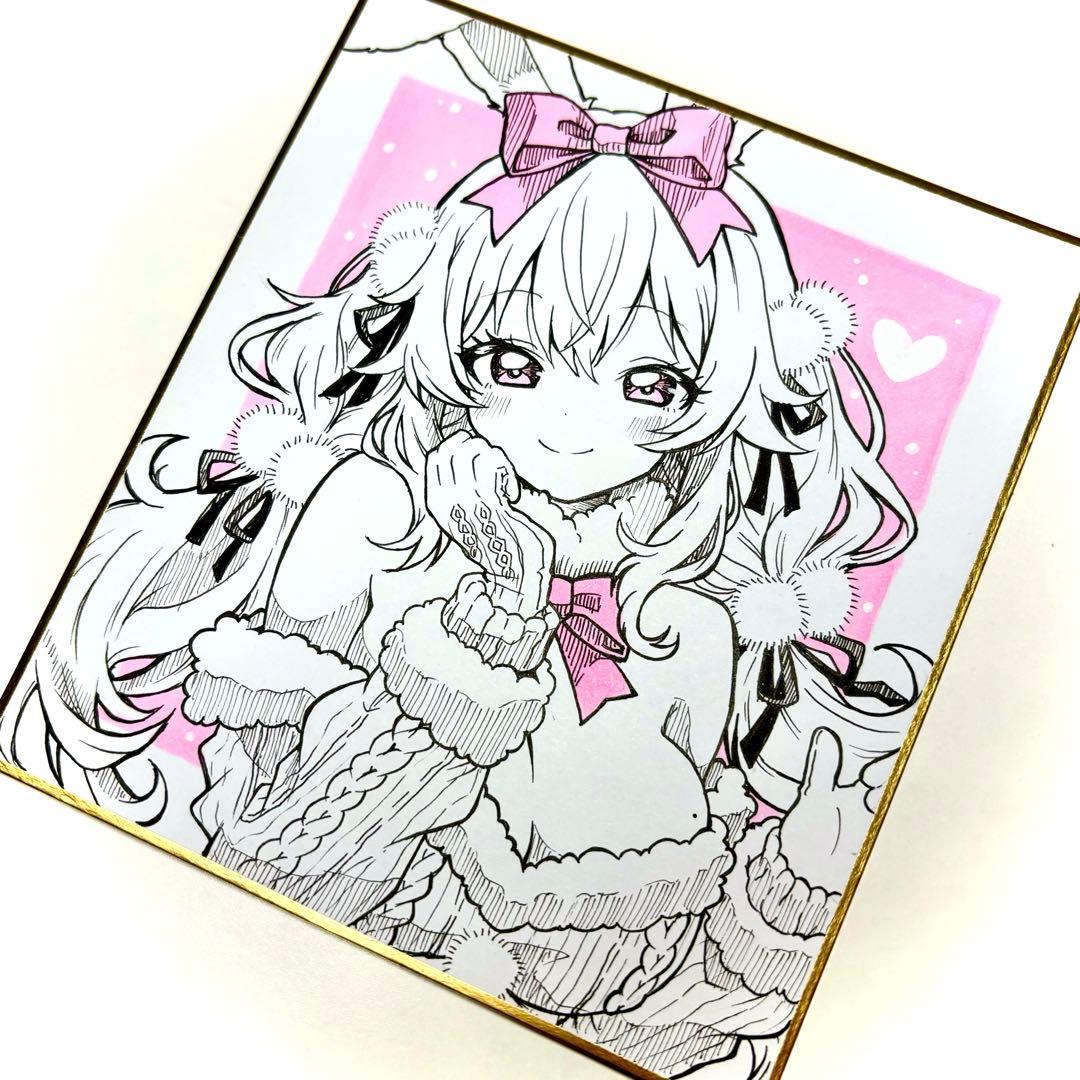 し*こ様 オリジナル手描きイラスト アナログ