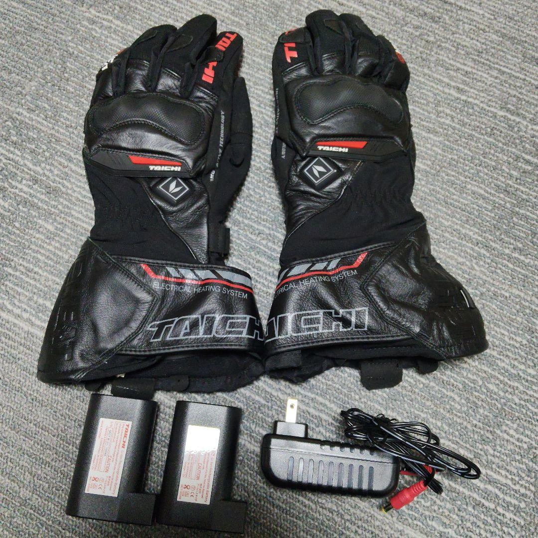 【美品】TAICHI 電熱グローブMサイズRST639 e-HEAT