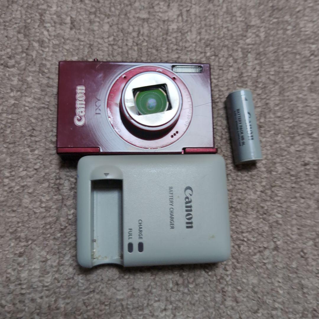 完全 ジャンク　　Canon IXY3 PC1736 赤