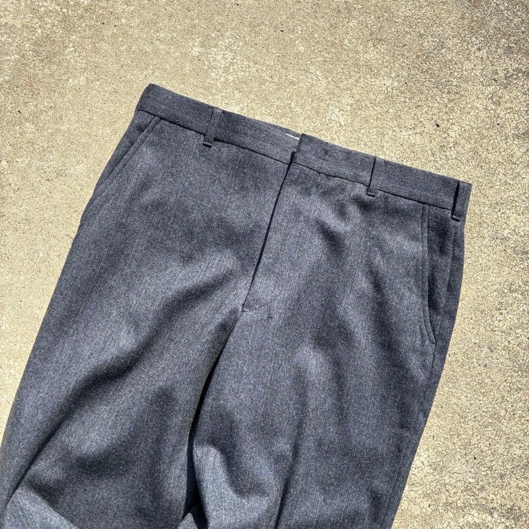 パンツ 70s-80s rocket TALON zip wool slack pant