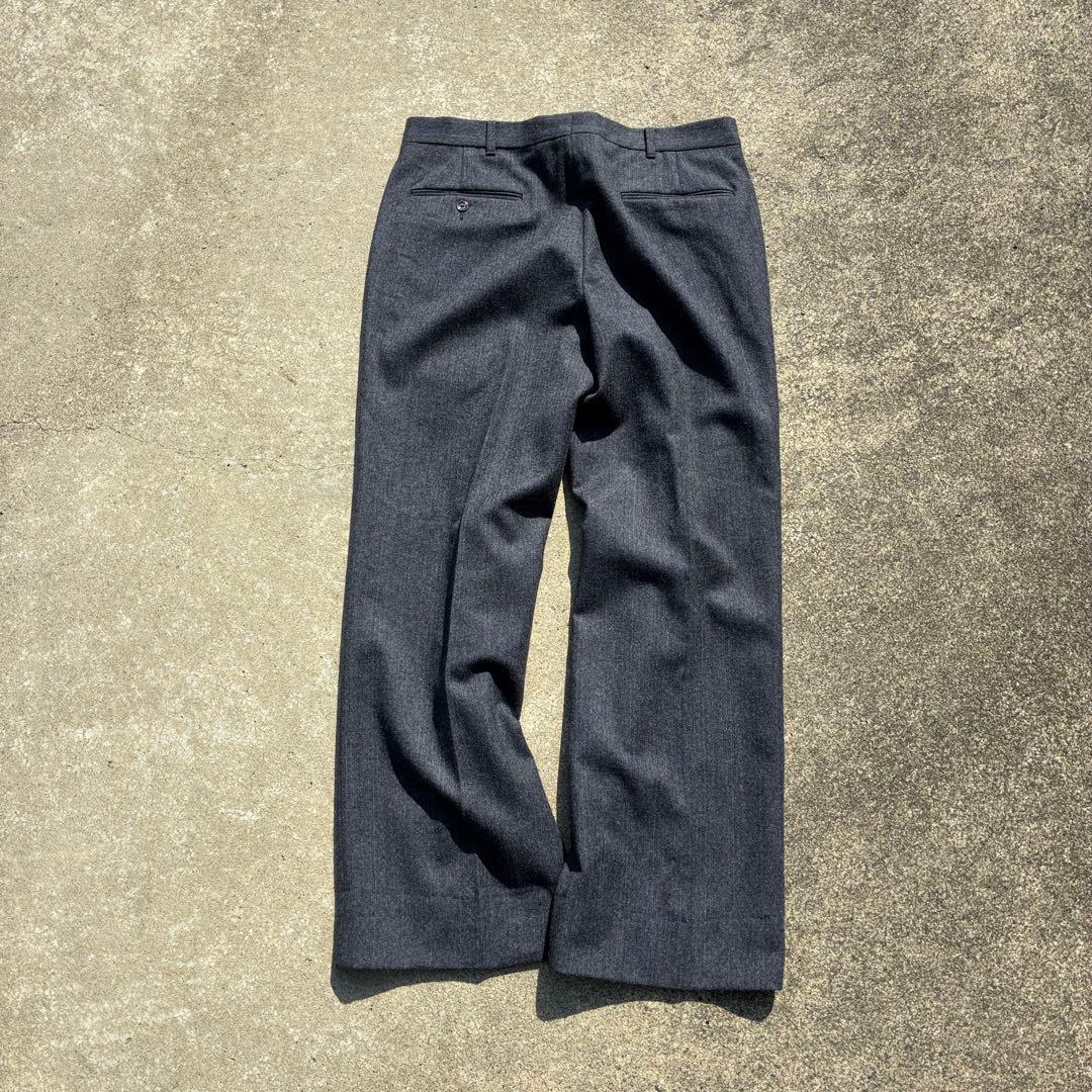 パンツ 70s-80s rocket TALON zip wool slack pant