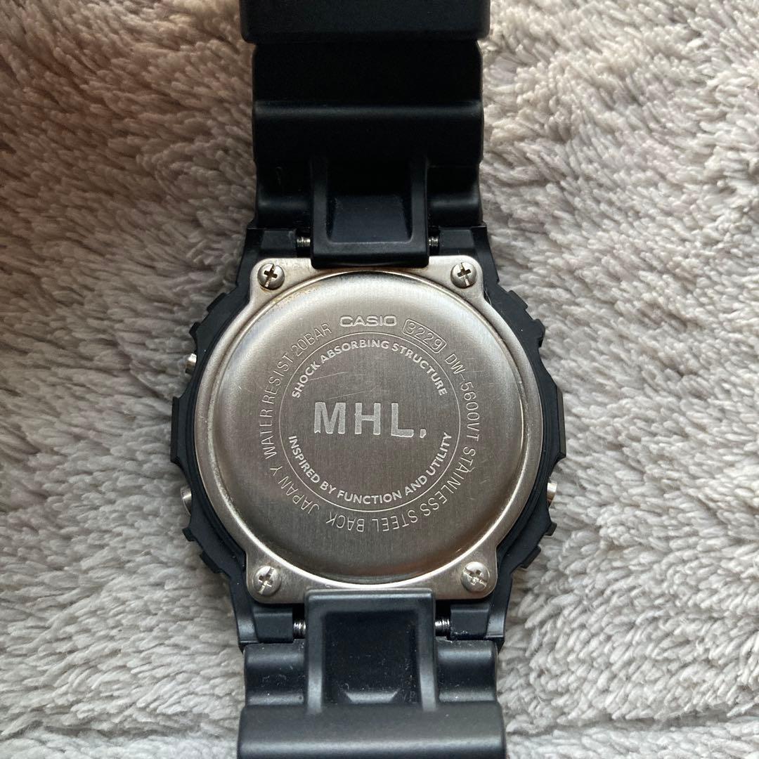 電池新品・美品　G-SHOCK MHL. デジタル腕時計　コラボ　ブラック