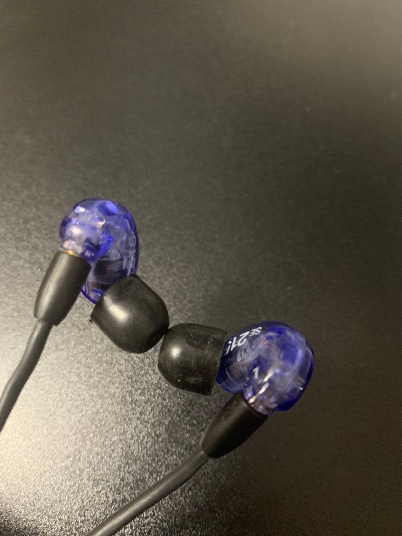 SHURE SE215 イヤホン パープル special edition