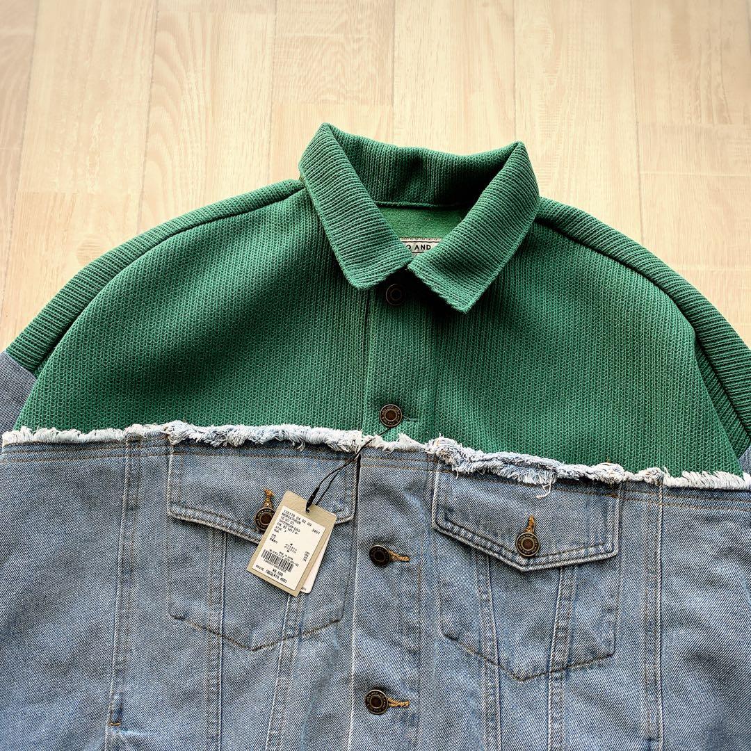 ニコアンド 「MODE NORM CORE」リメイク風モンスターGジャン　新品