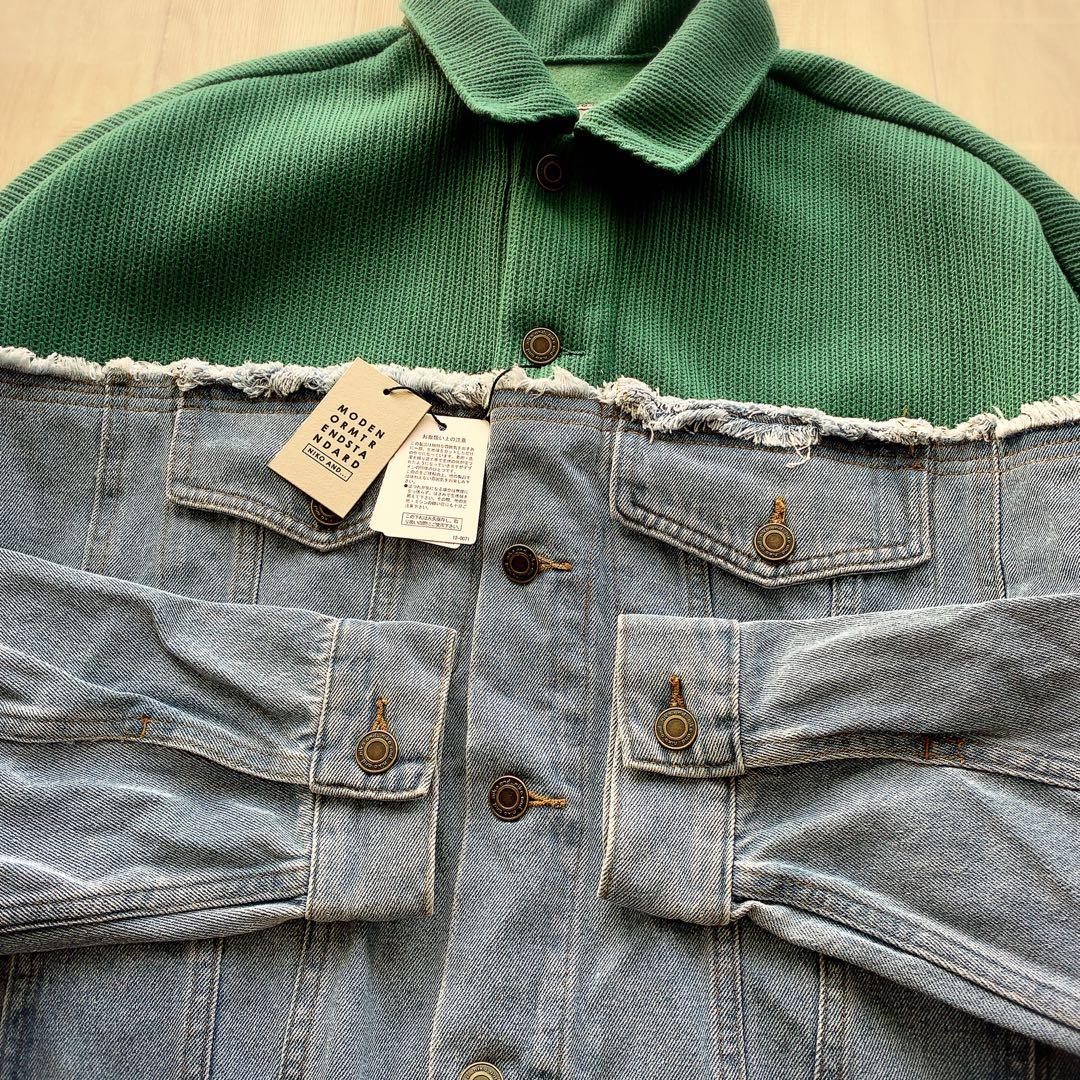 ニコアンド 「MODE NORM CORE」リメイク風モンスターGジャン　新品