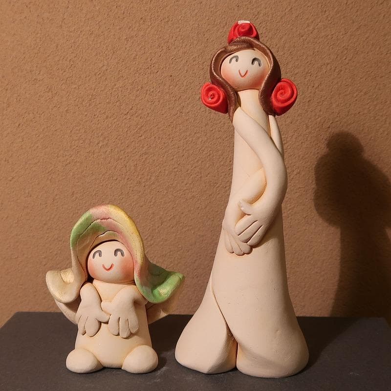 清水人形－髙橋千鶴子女史作（まとめ出品）