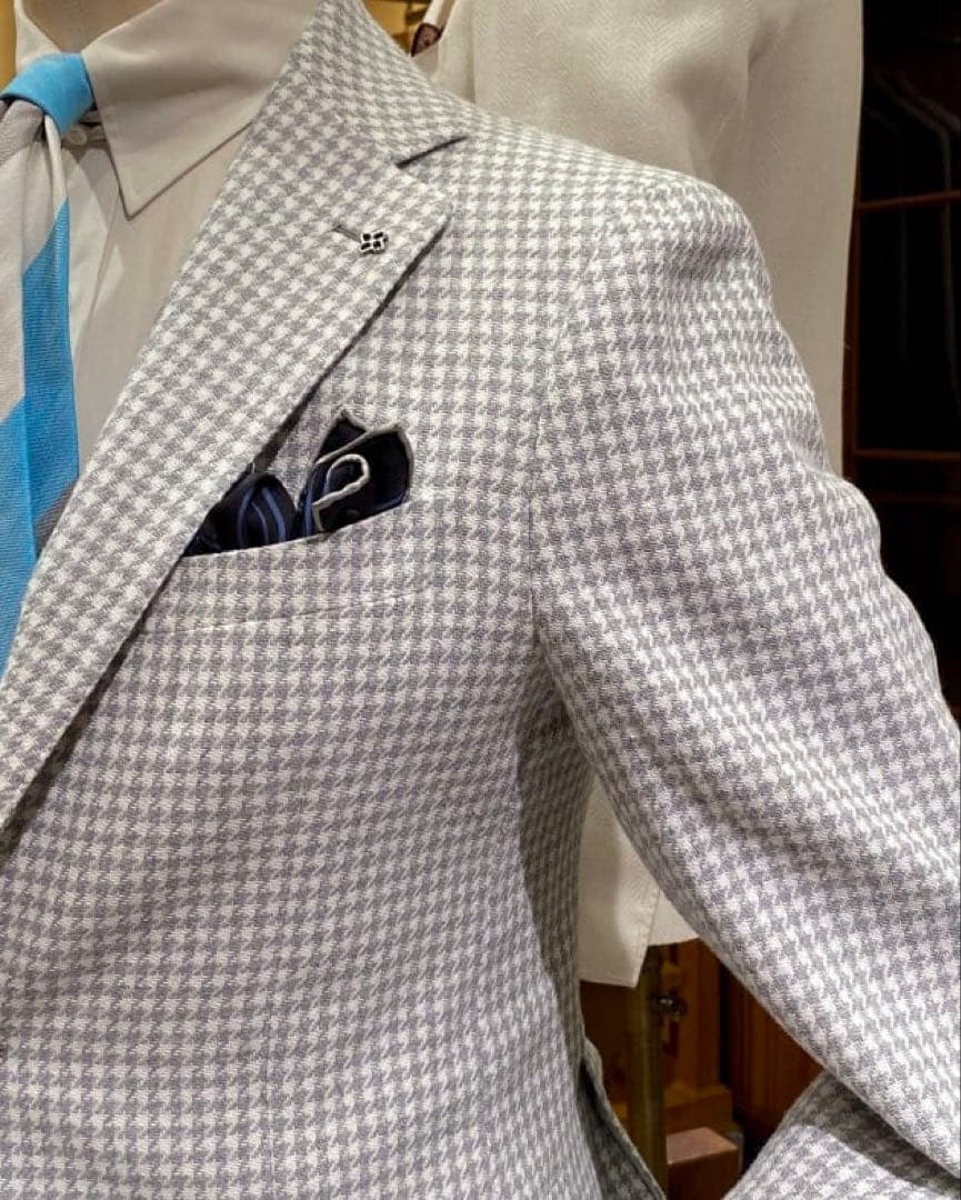 タリアトーレ Brilla 別注 ハウンドトゥース ジャケット