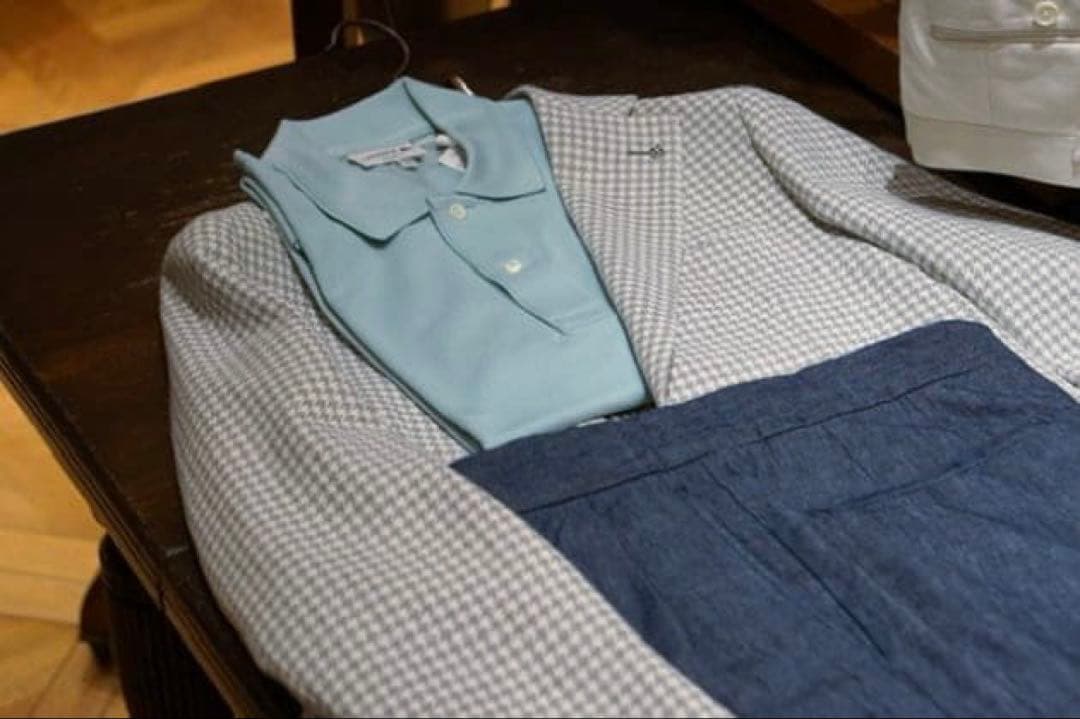 タリアトーレ Brilla 別注 ハウンドトゥース ジャケット